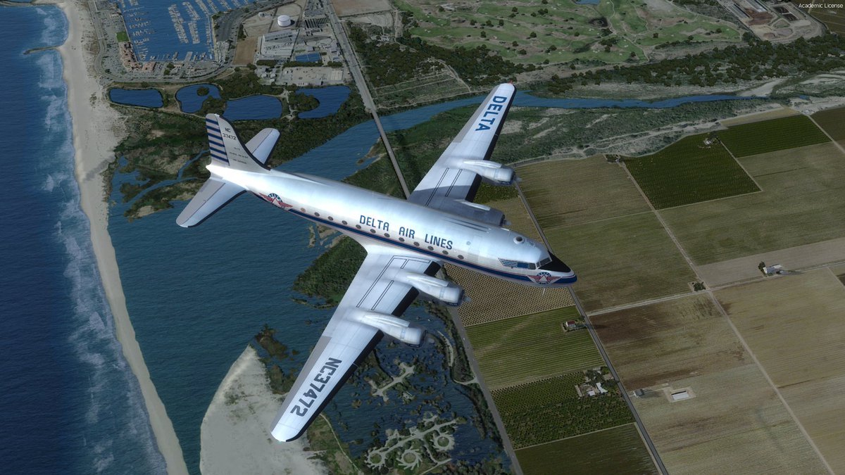FlightsimMartin's tweet photo. Such an awesome flight from KSBA to KPSP. https://t.co/vxA6KWXtRe