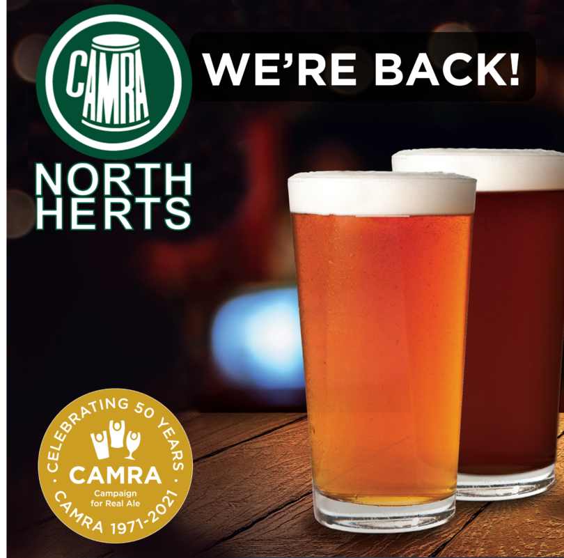 We're back! Come and join North Herts CAMRA in a real pub! northherts.camra.org.uk/camra-is-back-…