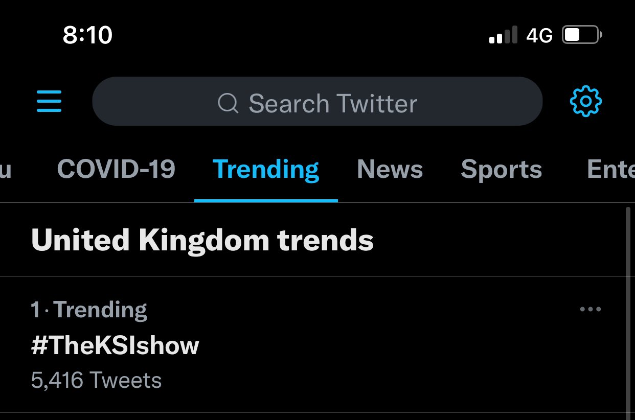 #TheKSIshow Twitter Trend : Most Popular Tweets | United ...