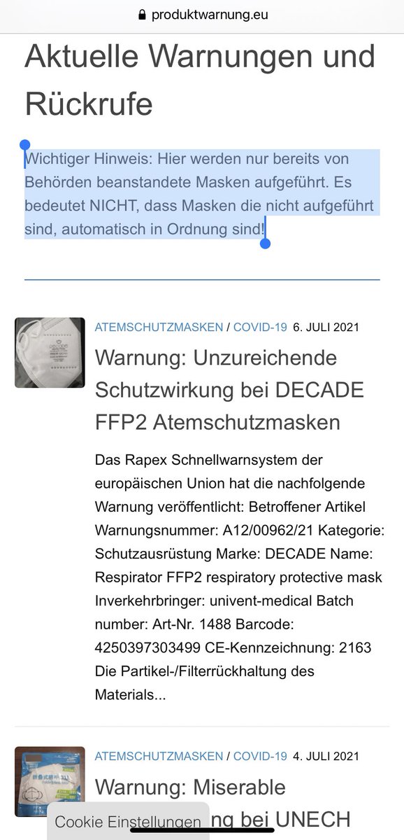 nite71's tweet photo. @DrPuerner Die #Masken waren ein psychologisches Instrument, um Awareness für die pandemische Lage zu schaffen.
#Alltagsmasken waren nutzlos, #OPMasken in Niedrigrisikobereichen ineffektiv, #FFP2Masken werden meist falsch genutzt und sind oft für den Schutz vor Erregern völlig ungeeignet. https://t.co/UMb98Lb9uF