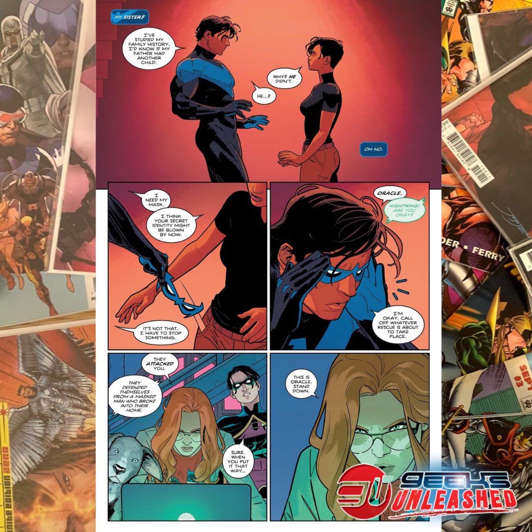 GeeksUnleashed's tweet photo. Preview of next weeks #Nightwing by #TomTaylor and art by #RickLeonardi and #NeilEdwards.
Who’s getting this? https://t.co/1QwhEPnD7W