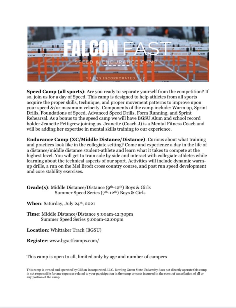 Bgsu Xc Track Bg Xctrack Twitter Bgsu Fall 2022 Schedule