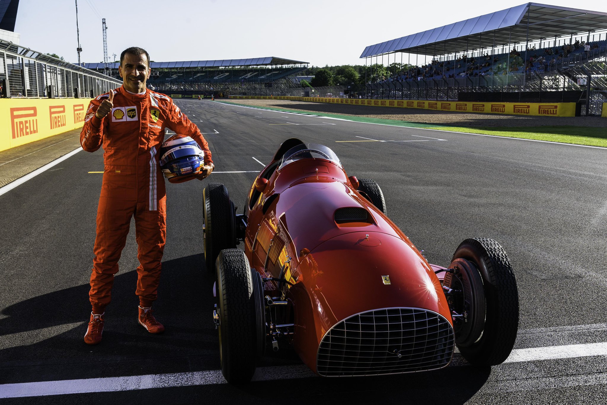 Must-see: Marc Gene driving legendary 1951 Ferrari 375 F1 ...