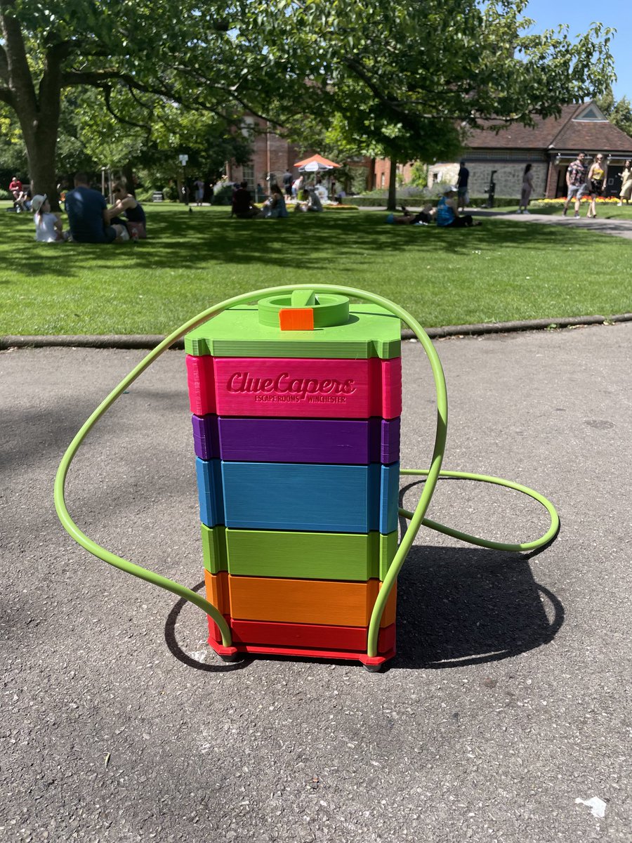 Well ⁦<a href="/cluecapers/">ClueCapers, Escape Rooms Winchester</a>⁩ outdoor, walking ‘escape room’ puzzle certainly got our brains working! Not sure the bellinis with brunch or the heat helped! #excuses #Winchester #GetOutside