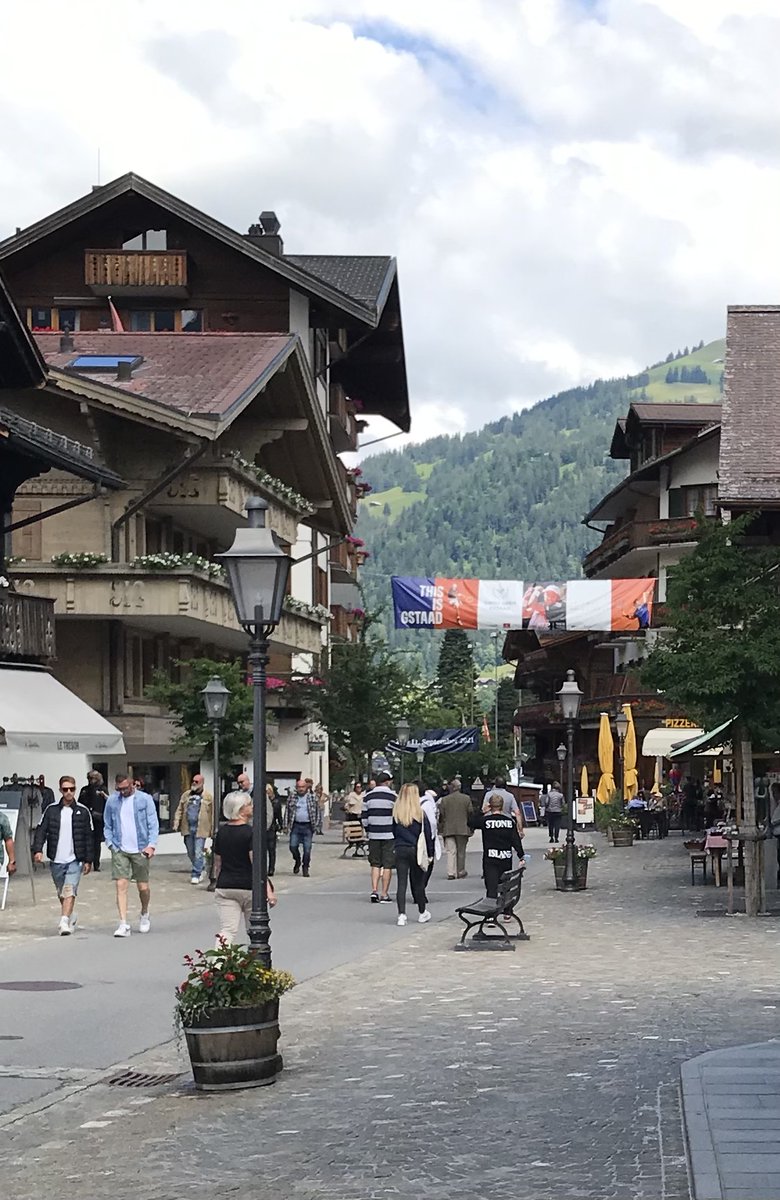 DonClemons31's tweet photo. Swiss travelogue rolls on ... here is Gstaad.  Made a scenic trip through some of the Bernese Oberland - up through Zweisimmen and into Gstaad. https://t.co/LjtyekrdRb