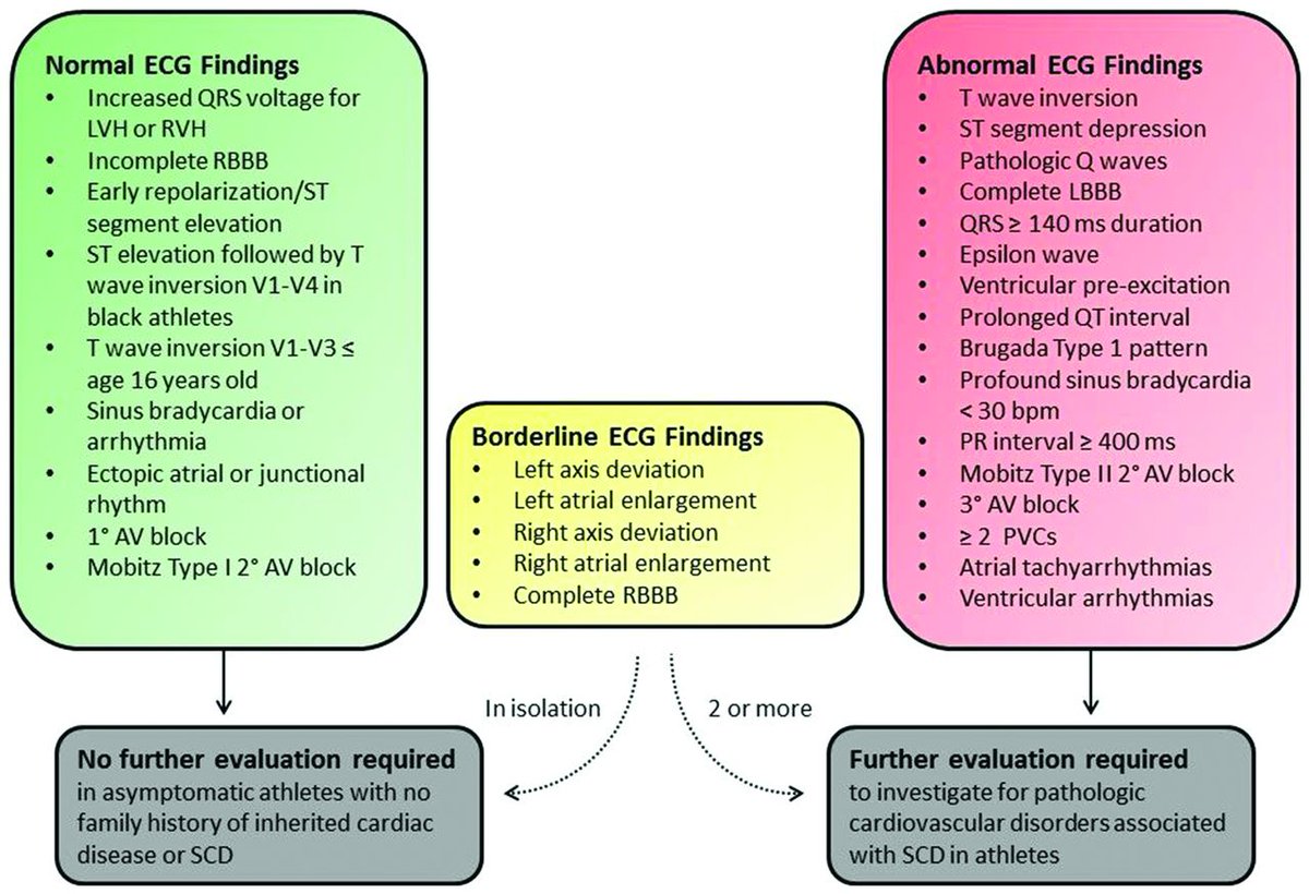 British Journal of Sports Medicine (BJSM) (@bjsm_bmj) on Twitter photo Can you think of a more practical & useful central graphic in a paper?
International criteria for ECG interpretation in athletes #ConsensusStatement by <a href="/DreznerJon/">Jon Drezner</a> <a href="/SSharmacardio/">Sanjay Sharma</a> <a href="/DrKimHarmon/">Kimberly Harmon </a> & co
ow.ly/BKgk50FvUQ8 Can you think of a more practical & useful central graphic in a paper?
International criteria for ECG interpretation in athletes #ConsensusStatement by <a href="/DreznerJon/">Jon Drezner</a> <a href="/SSharmacardio/">Sanjay Sharma</a> <a href="/DrKimHarmon/">Kimberly Harmon </a> & co
ow.ly/BKgk50FvUQ8