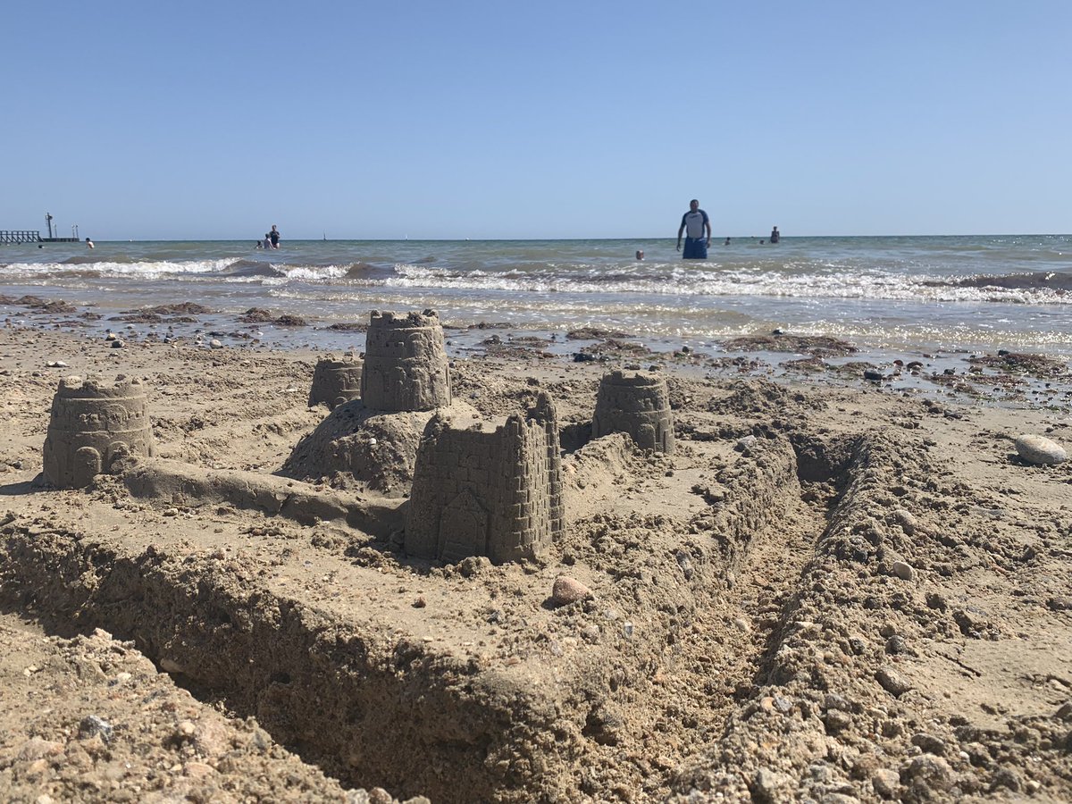 HandleyHome's tweet image. Sandcastles at Littlehampton #sandcastle #beach