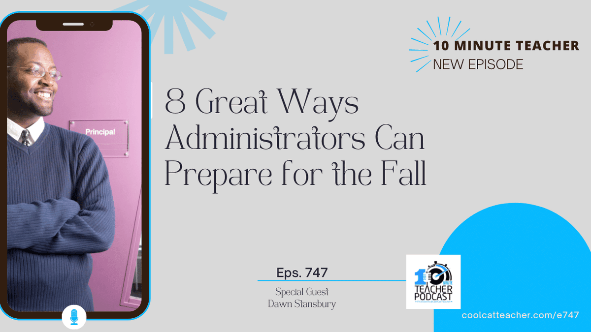 coolcatteacher's tweet photo. GREAT IDEAS! 8 Great Ways Administrators Can Prepare for the Fall https://t.co/DxBWPOeTCy #10mt  #sponsored @AdvanceTeaching https://t.co/O8OidE0pEB