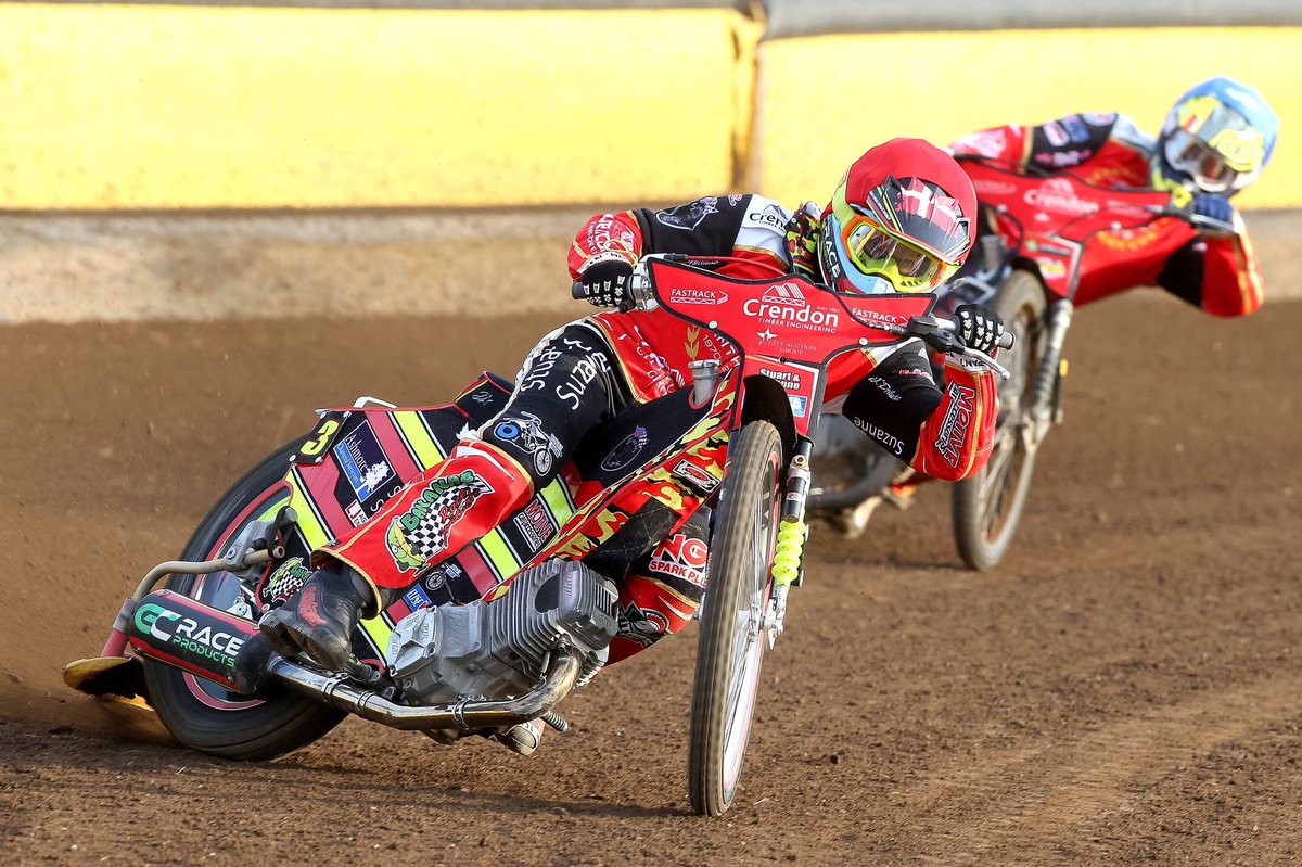 🇩🇰✊ <a href="/MPTRacing267/">Michael Palm Toft</a> ✊🇩🇰

Back-to-back scores of 8+1 for Tofty in back-to-back 54-36 wins. Consistent! 

📸 Jeff Davies 
🔴⚫️ #britishspeedway #PanthersPride
