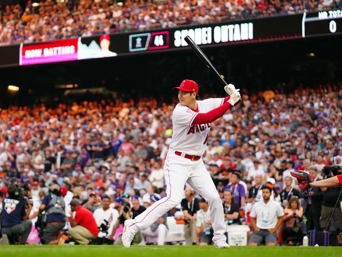 barstoolsports's tweet photo. Today In What Awesome Thing Has Shohei Ohtani Done - He Gave Away His $150,000 Prize For Competing In The Home Run Derby To Different Angels Employees 
https://t.co/kumnzt0ipz https://t.co/rC20aGVlAs