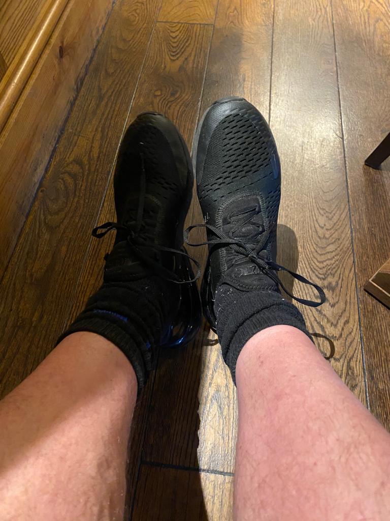BalledTrucker's tweet photo. Off to rosebay tomorrow from the northwest who wants my trainers on there throat while I piss all over u #pisspig https://t.co/OEBk1Amx5q