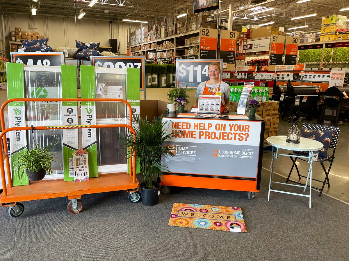 Thanks to today’s rockstar Mariyah for helping with today’s window event! How adorable is this set up?! #Store8966 <a href="/HD8966Jason/">jasonHD4732</a> <a href="/DederaThomas/">Thomas Dedera</a> <a href="/THDdiego/">𝘿𝙞𝙚𝙜𝙤 𝙁𝙡𝙤𝙧𝙚𝙨</a> <a href="/LeahVienhage/">Leah Vienhage</a>