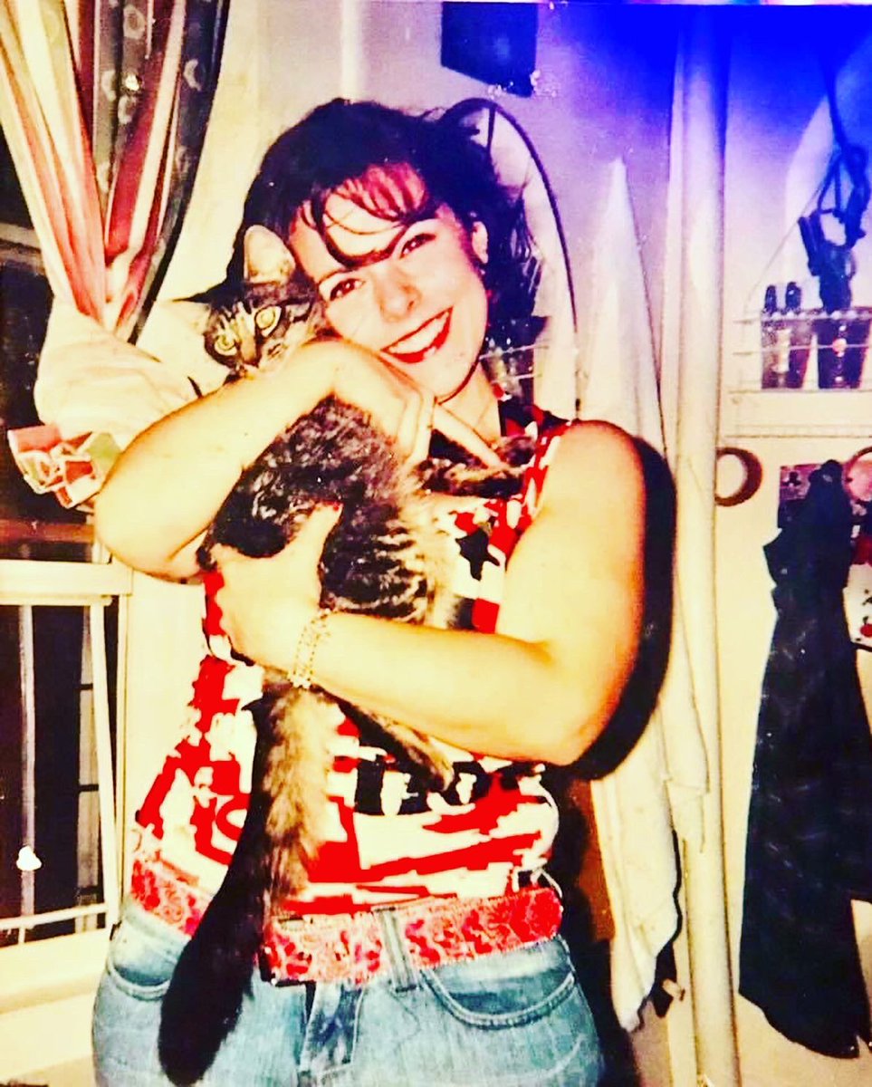 RosannaWright's tweet photo. ‘Happy 15 Year Rescue Anniversary’ - RoseJW🌹🐅 Soul: The Best Day Of My Life #HarlemBodegaCatNYC #July17 #SummerStorm #RoseAndTibby #MyOneTrueLove #EarthAngel #FifteenYearAnniversary #Rescue #Cat #Feral #BestPartOfLife #LuckyMe #Cuddles #Inseparable Tibby Loves Picture Time 😭 https://t.co/199AXnXxrI