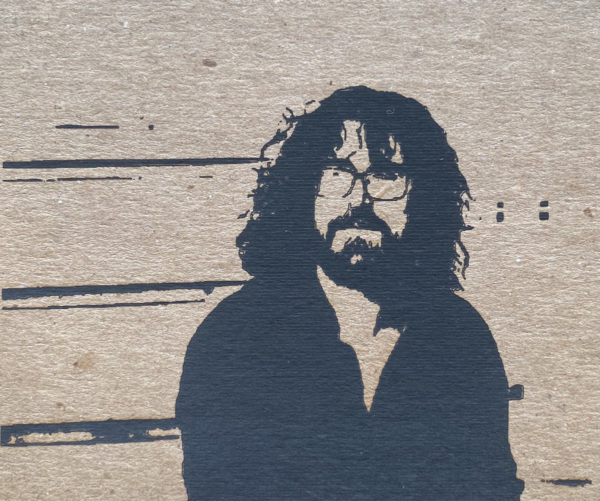 thicksyrup's tweet photo. Happy Birthday to @LouBarlow ! ❤️✊🏽🎉
Laser etched on recycled paper. #loubarlow @realSeBADoh #sentridoh #deepwound @dinosaurjr #folkimplosion https://t.co/LhBKCVFFCs