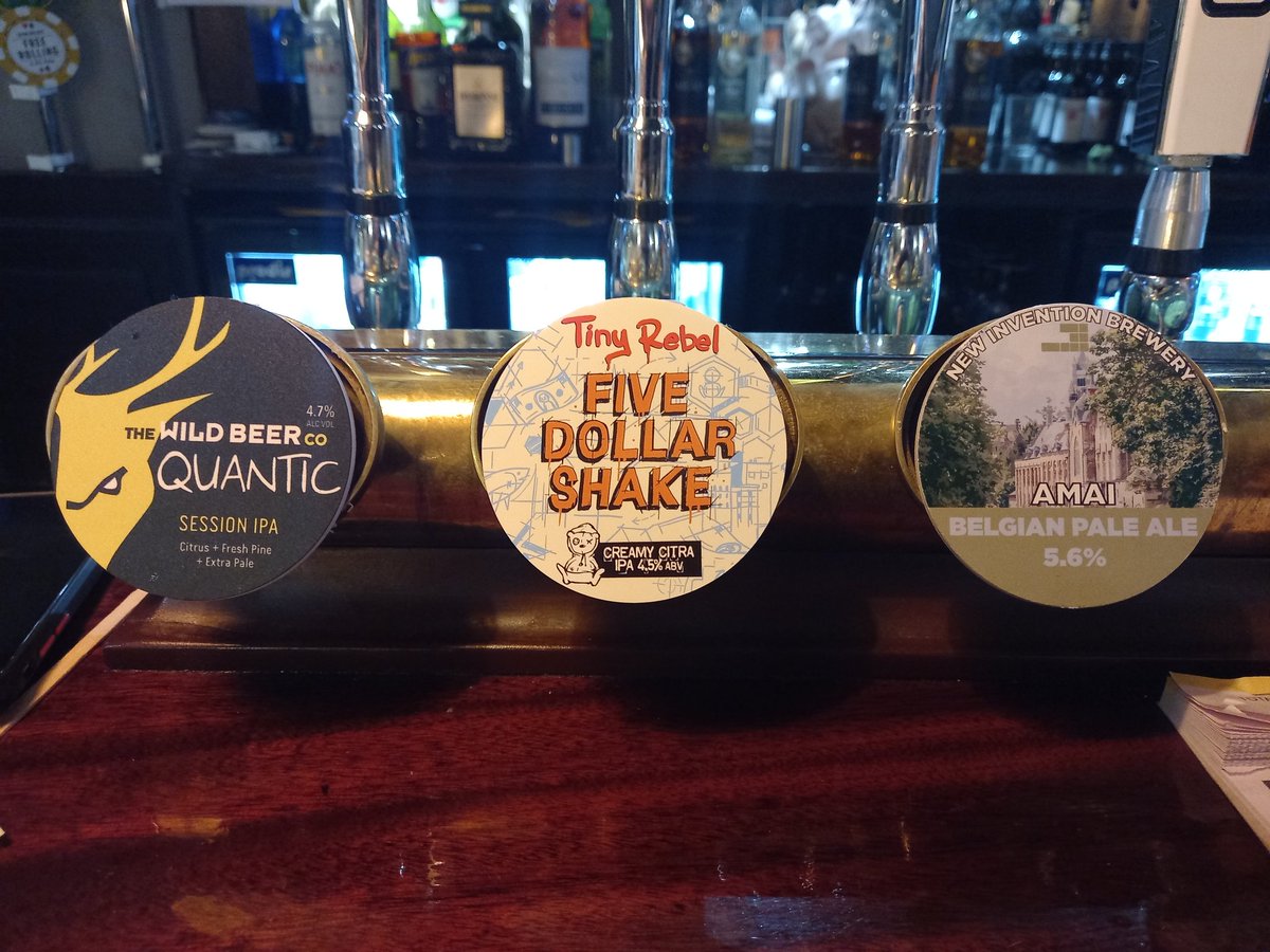 Black Country Arms (@bcawalsall) on Twitter photo Current craft offer 😁😁. From Bristol <a href="/WildBeerCo/">The Wild Beer Co</a> to Newport <a href="/tinyrebelbrewco/">Tiny Rebel</a> to Walsall <a href="/NIBrewery/">New Invention Brewery</a> #craftbeer #realale #walsall Current craft offer 😁😁. From Bristol <a href="/WildBeerCo/">The Wild Beer Co</a> to Newport <a href="/tinyrebelbrewco/">Tiny Rebel</a> to Walsall <a href="/NIBrewery/">New Invention Brewery</a> #craftbeer #realale #walsall