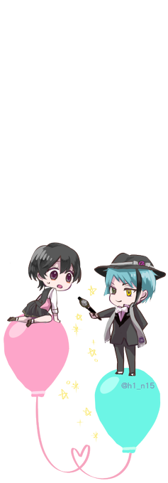 ツイステ 滅茶苦茶久し振りにヘッダー絵変えた ちんまいリーチ兄弟の元絵 ちびキャラ描くの シチコのイラスト