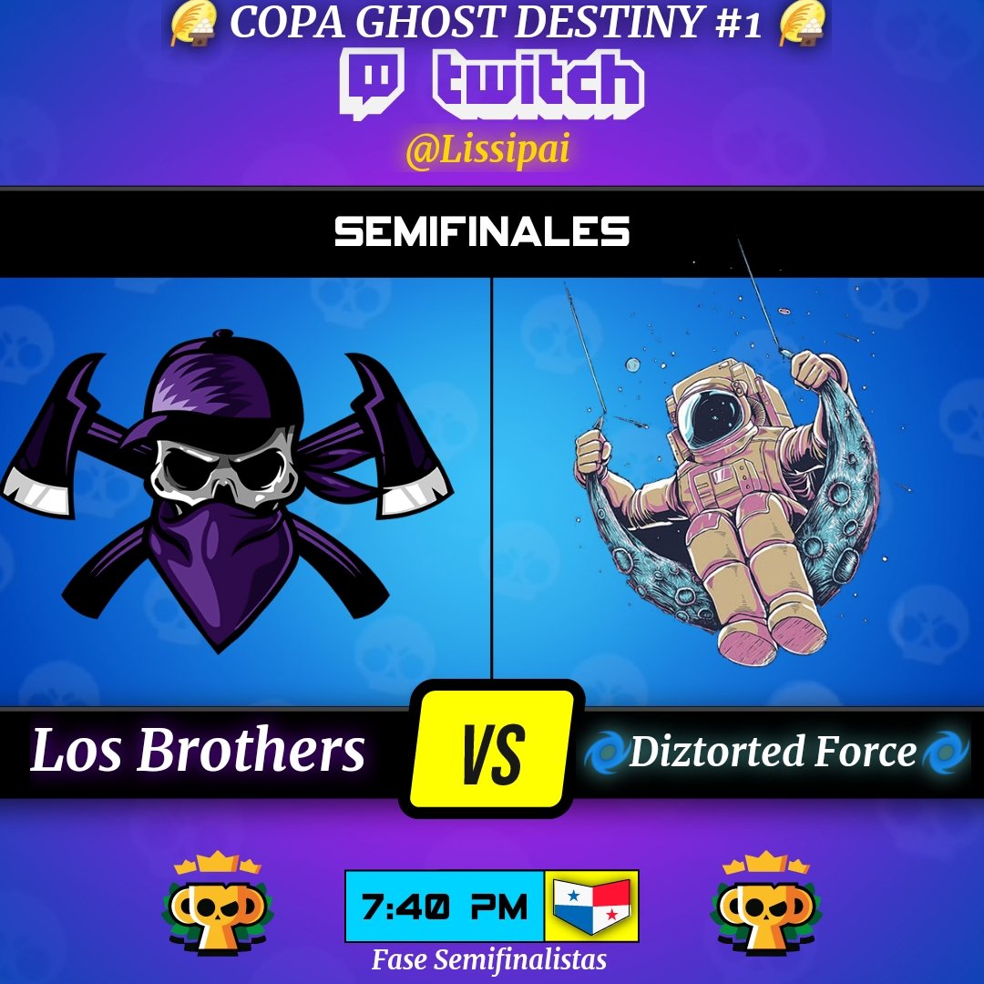 GhostFamily7's tweet photo. 🎉HOY GRAN FINAL DE LA COPA GHOST DESTINY #1 🎉

Quién será el mejor equipo intermedio de la Familia Ghost 🎉🇵🇦

No te lo pierdas LOS ESPERAMOS!!

🥇PREMIO🎉80 Gemasx3

⏲️|Hoy 7:00pm

📽️|Transmisión Twitch  https://t.co/j4yNVZ3pOR

🎙️| @Lissipai @SamferPTY

#GhostFamily https://t.co/xnecy9uGtD