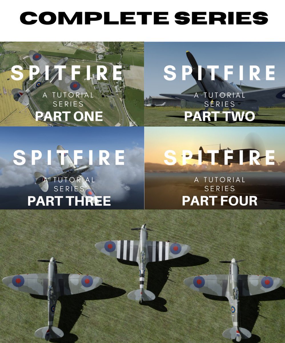Dreamsofwings1's tweet photo. Your virtual Spitfire training starts here.
Watch Part One on the channel https://t.co/Lm7nVGAX84
Looking to master this stunning @a2asimulations Accusim Spitfire MkI/MkII? This has everything you need to get you started.
#spitfire #fsx #fsxse #p3d #warbirds #learningtofly #raf https://t.co/lQr6HkojOI