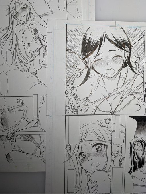 同人新刊の南原ちずる本。
あまりにアレな進捗でしたので、ご報告を躊躇っていましたが💧ようやく全ページにペンが入りました。只今ベタ作業中です💦
多分従来の夏コミ時期までには完成するかと😅💦💦 