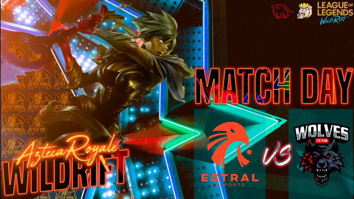 #WR #LAN
¡CUARTOS DE FINAL!

Por fin es el turno de Estral Esports! ¿Ganará o dejara seguir avanzando a Wolves Team?

<a href="/Estral_Esports/">IE Adonys</a> vs @WolvesTeamGG

🕘 9:00 PM 🇲🇽
#WRGrietaAzteca