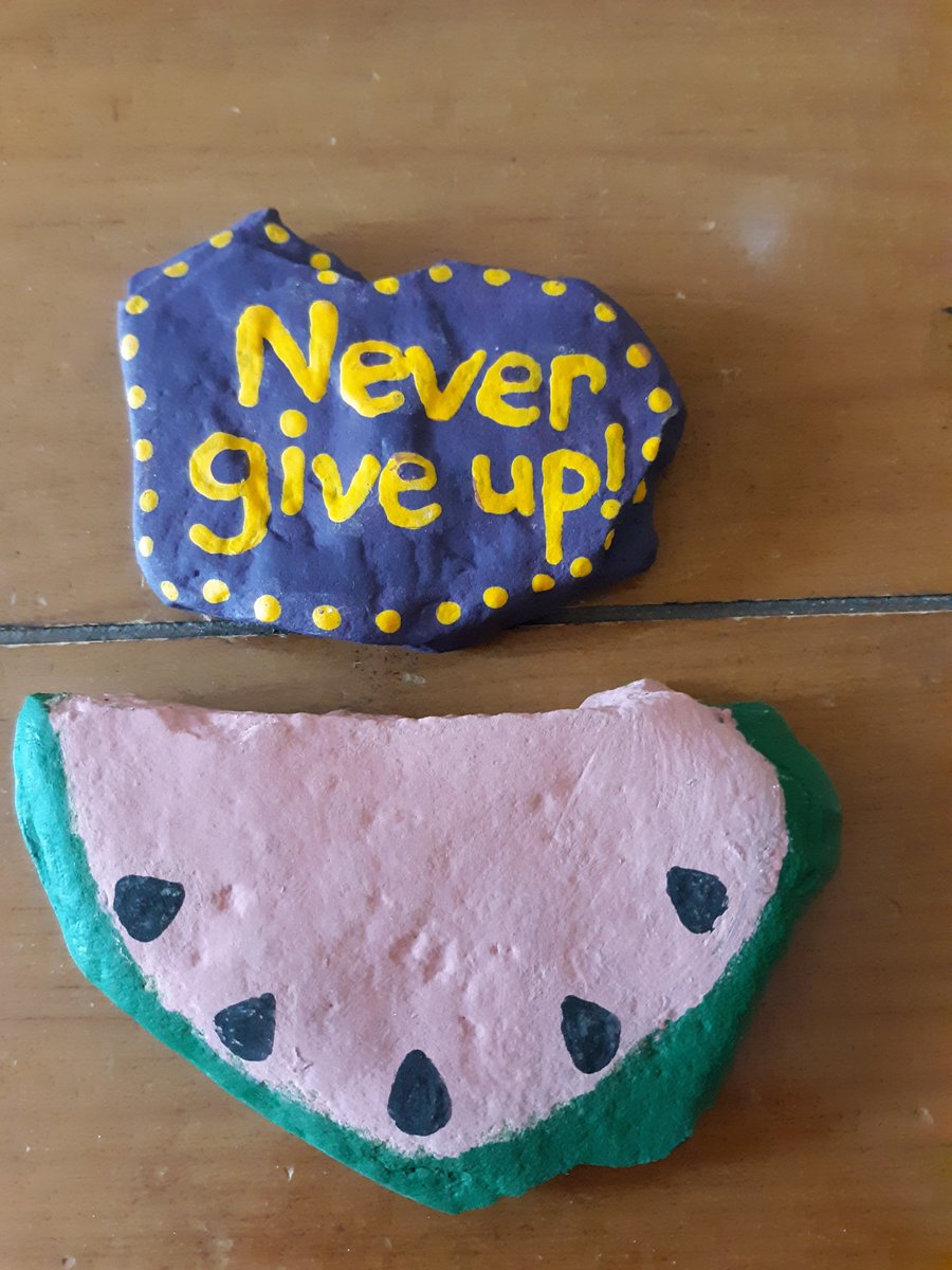 rckingrocks's tweet photo. Some pictures of rocks I have painted. Some have been hidden and others havent. #rcking #paintedrocks https://t.co/ZagKdlvzVP
