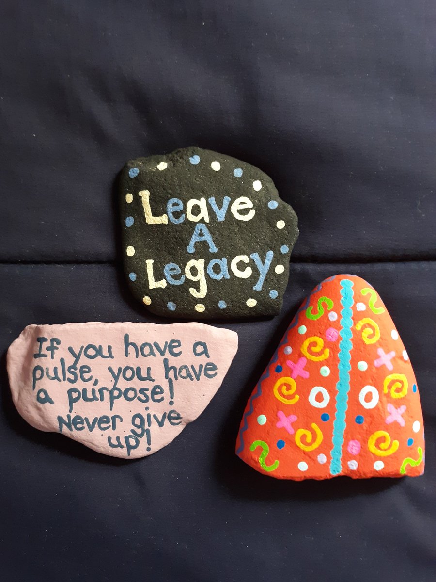 rckingrocks's tweet photo. Some pictures of rocks I have painted. Some have been hidden and others havent. #rcking #paintedrocks https://t.co/ZagKdlvzVP