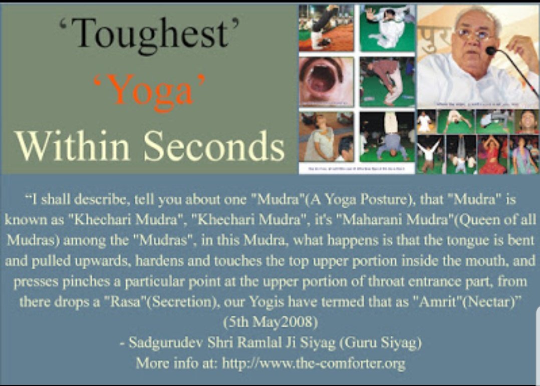 #immunityboosteryoga            Gurudev Ramlalji Siyag Siddhyog can be a part of your daily routine and help you build resilience to stress and depression <a href="/StressFactoryNJ/">Stress Factory</a>