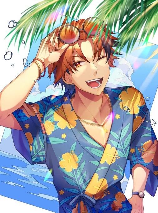 夏がくる～～!!☀️🌴🌻
#描クテル 