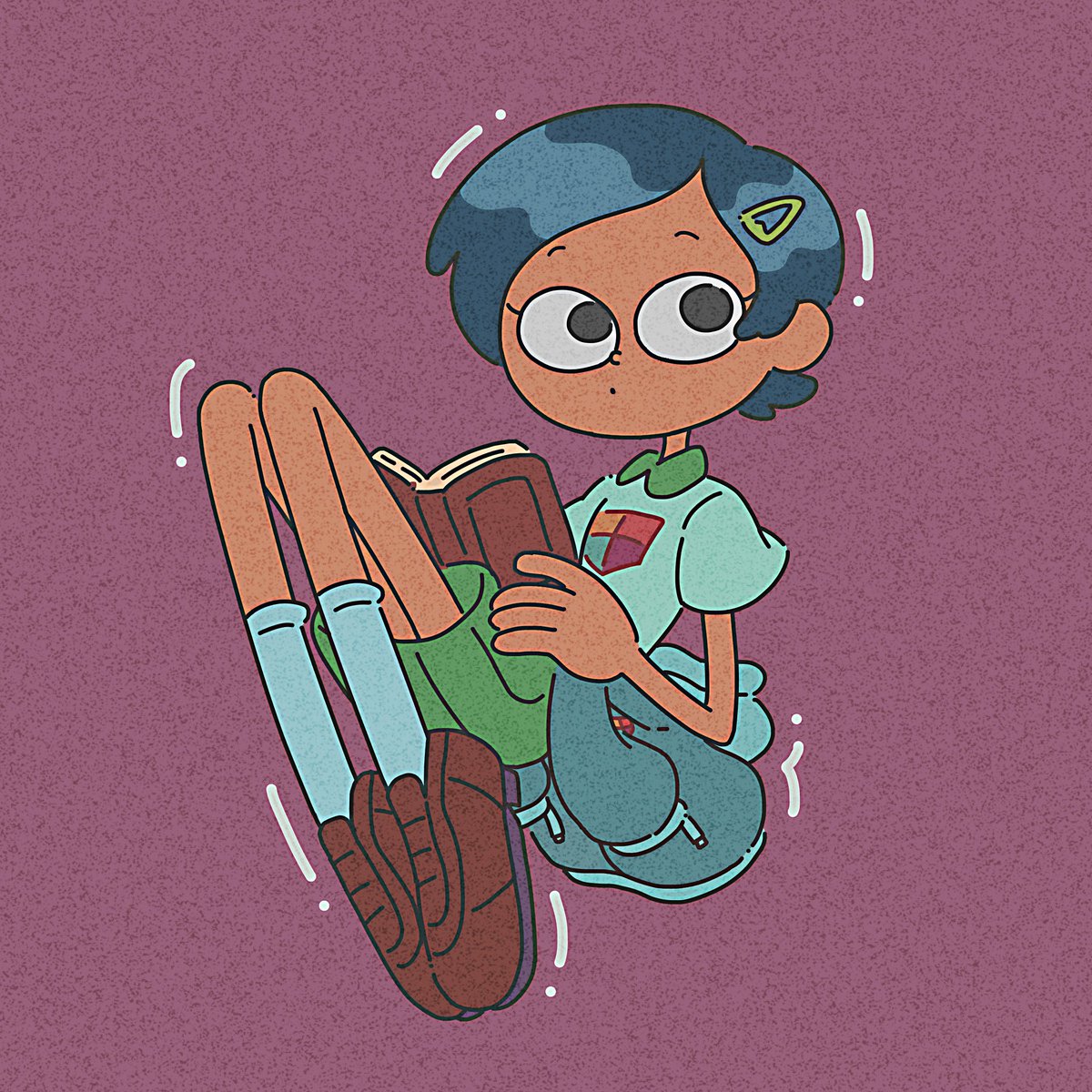 クリスタのオートアクションでレトロアニメ風になるエフェクトを使って遊んでみた 本 みわ子のイラスト