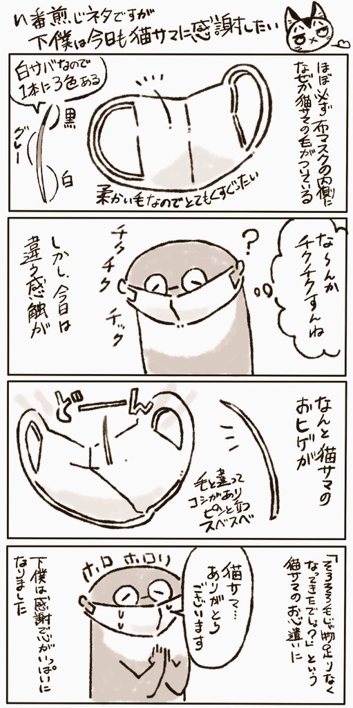 洗って使えるマスクに 良く猫さまからの贈り物 抜け毛 がくっついているのですが 昨日は大物がくっついておりました 下僕は幸せですpic Twitter Com Pp2hdekhhb 4979uki Uki Cocotbodol 洗って使えるマスクに 良く猫さまからの贈り物 抜け毛 がくっついているのですが 昨日は大物がくっついておりました 下僕は幸せですpic Twitter Com Pp2hdekhhb 4979uki Uki Cocotbodol