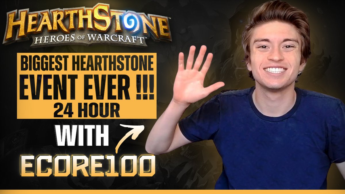 elementalcore1's tweet image. First Official Announcement for my 24 Hour Hearthstone Stream (July 24th)

-Hundreds in giveaways
-American Heart Association Charity
-NA+EU Tourney
-Creator Tourney
-Other Collabs
-Most Gamemodes
-And More

Lastly, any other creators who wanna be involved just msg me on Twitter.