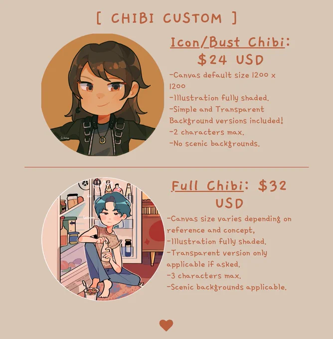 Commissions OPEN!
DM me if you are interested or you can go to my carrd for more info !

https://t.co/vIeZ8cbFKy

Retweets are appreciated and help out a lot💕
#commissionsopen #artcommissions #artph 