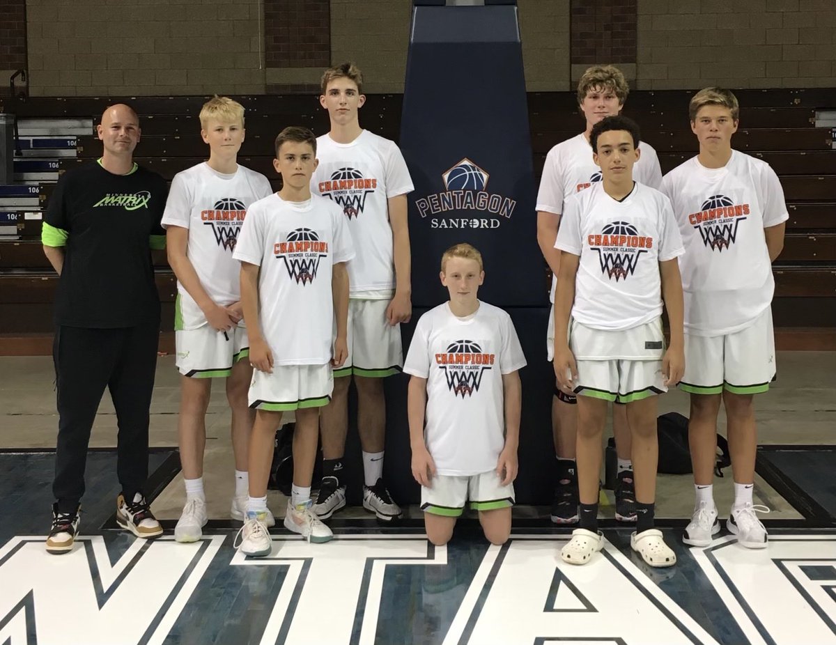 Congrats to our MN Matrix 14U team on winning the championship at the Pentagon Summer Classic this weekend. They beat a solid SD Network team in the finals. Bright future for this squad! #WORK