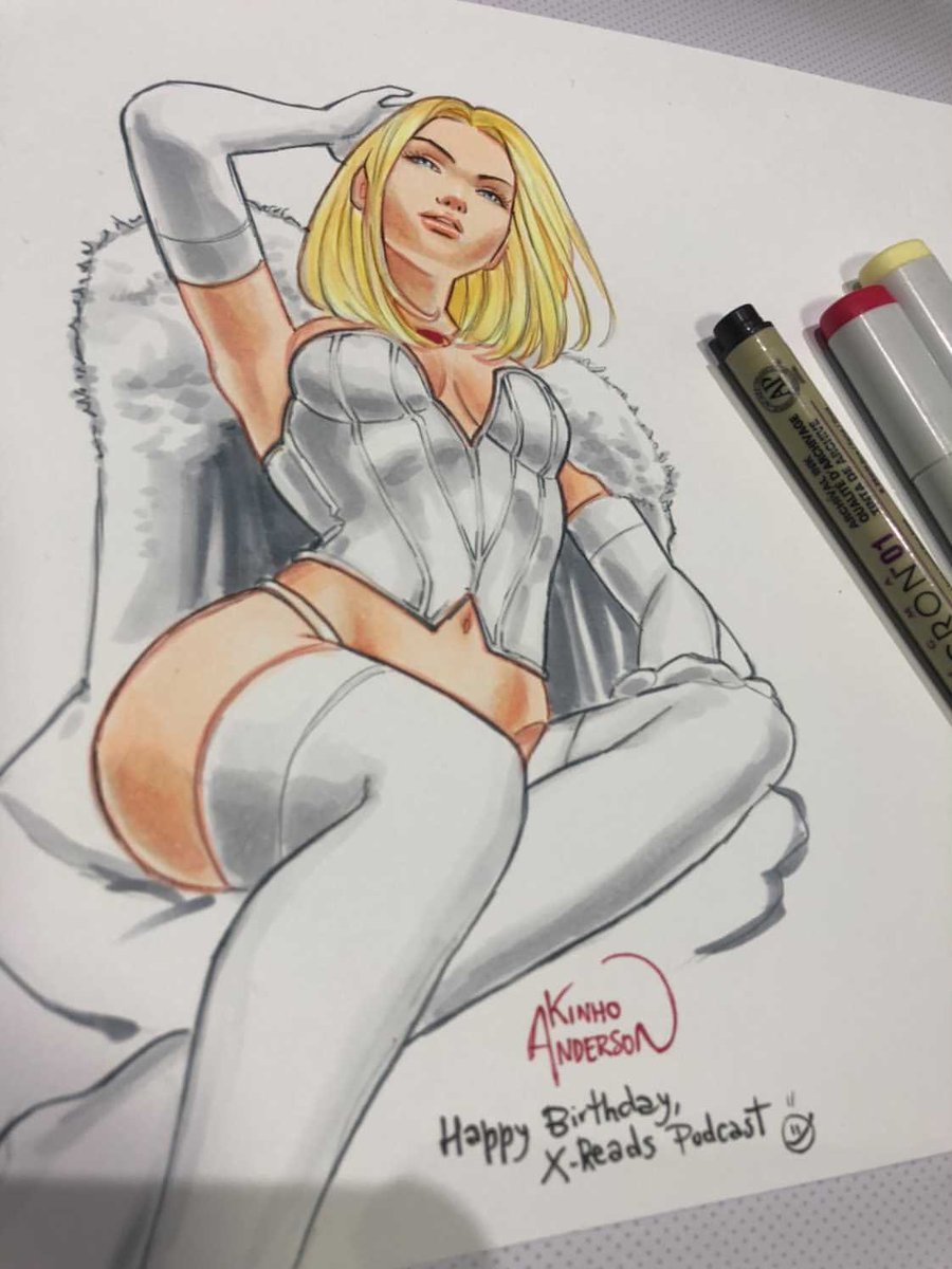xreadspodcast's tweet photo. Flattered beyond words at the outpouring of birthday wishes from the X-Men community! You guys treat us so well - we are so grateful for this amazing art to celebrate our 2 years of podcasting. Here's to many more! #xreadspodcast #xtwitter https://t.co/Yg1dr3FwIf