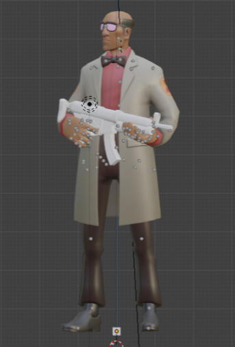 TEP_DEV's tweet image. Saturdays and Sundays are great, why? Because you don't need to go to that 9/5 office job with constant threat of spies. Enjoy a little blender piece made by the team while they figure out the kinks of some of our new weapons!