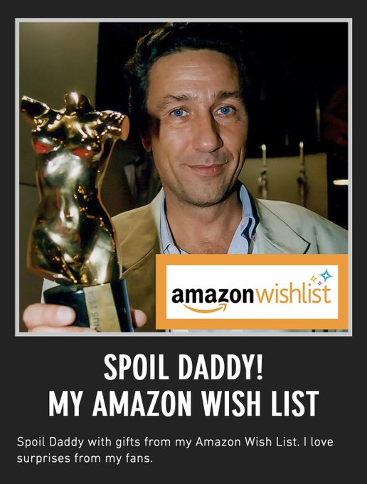 AMAZON WISH LIST: https://t.co/85MeRGPgLG https://t.co/wU7qDTSpoB<a href="/tag/peggysues"class="tags"><span>#peggysues</span></a>