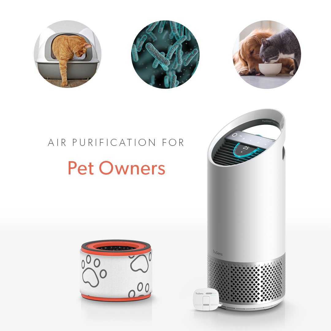 Keep your pet and ditch the dander, fur, and odors!  What are you looking to reduce most, your pet’s shedding or odor?   

#TruSens #PetFilter #PetShedding #PetOdor #PetDander