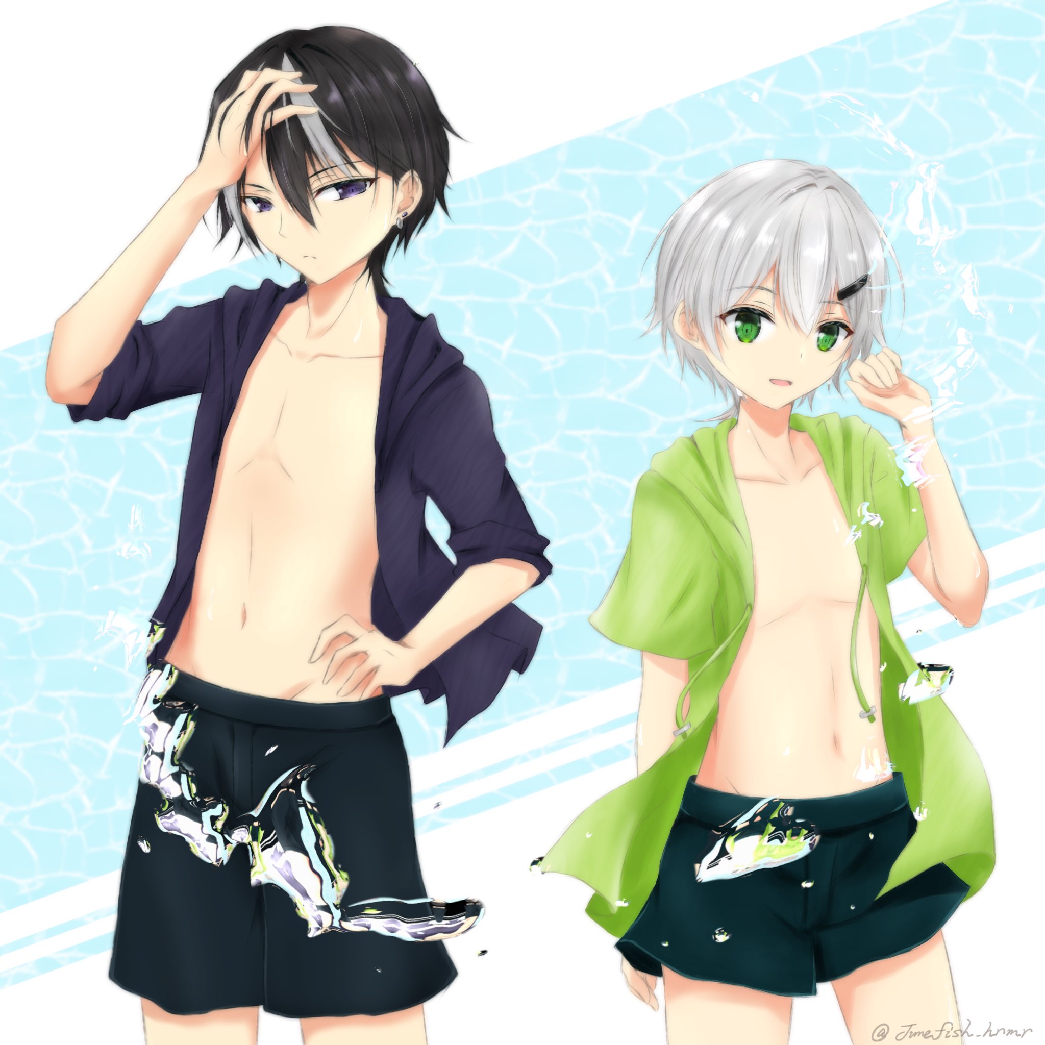 水無月の魚 夏 ゲーム部男子メンバーver Pixivにパーカーオフ差分含めてまとめたものを投稿してあるのでよかったら見てね ゲーム部の夏 水着イラスト 水無月の魚 Pixiv T Co C8iuhq6hvr T Co Jcfxpde2ed Twitter 水無月の魚 夏 ゲーム部男子メンバーver Pixivにパーカーオフ差分含めてまとめたものを投稿してあるのでよかったら見てね ゲーム部の夏 水着イラスト 水無月の魚 Pixiv T Co C8iuhq6hvr T Co Jcfxpde2ed Twitter