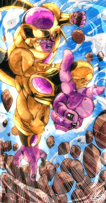 ---闘いの始まり---
『うおおおおおおおおおお!!!!』
#dragonball 