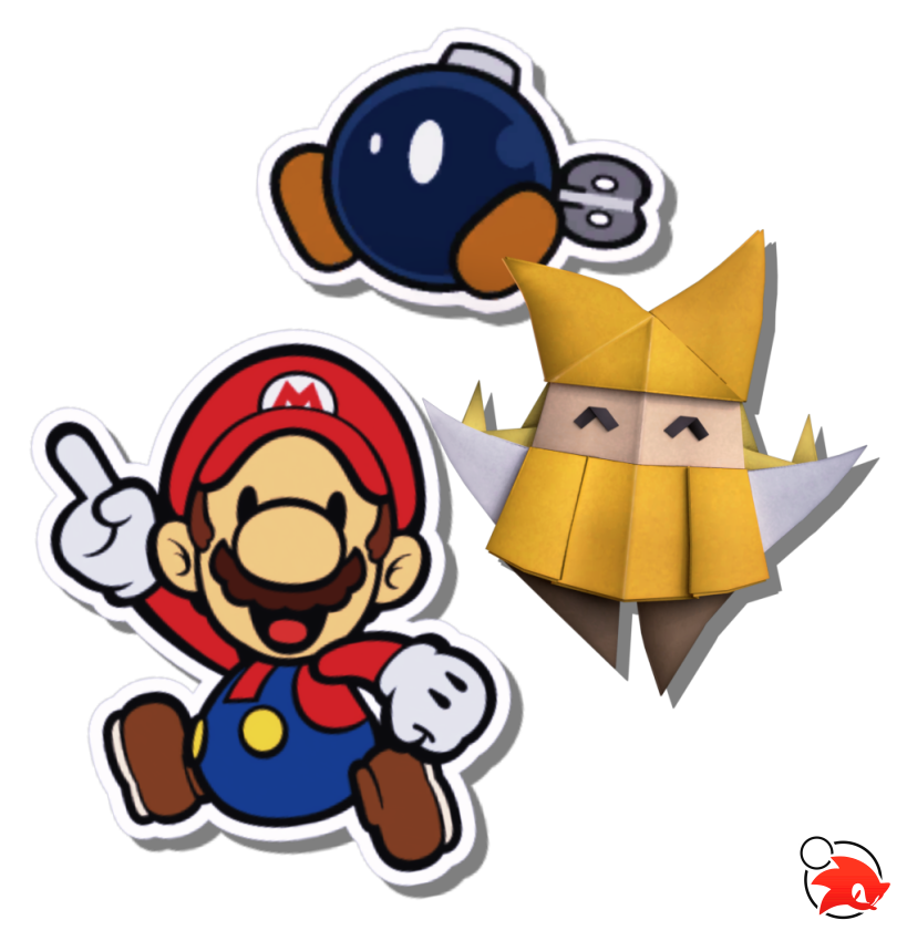 Happy anniversary to this game that I've never played until now

#PaperMario #PaperMarioOrigamiKing