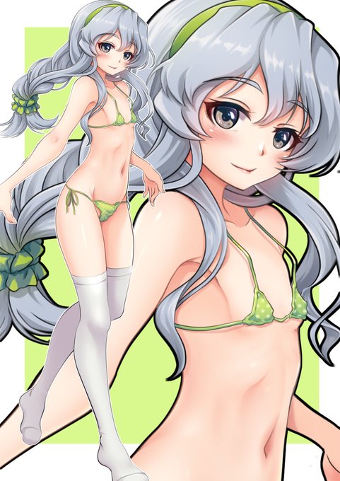 マイクロビキニ山雲 #艦これ #艦隊これくしょん #山雲 https://t.co/zVHtKYs7GO 