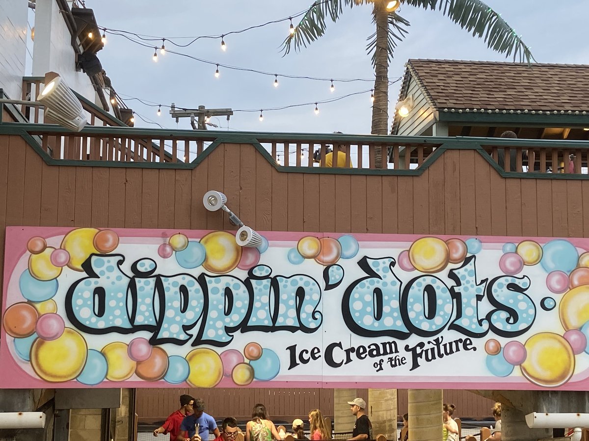 LLPeckham's tweet photo. How long will Dippin’ Dots be ice cream of the future? https://t.co/mvmJxfmxyz