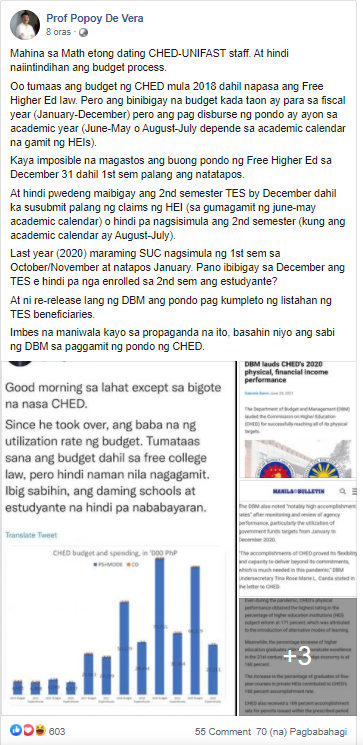reallyrational's tweet photo. Good morning, this time especially to Comm Popoy!

Thank you for dignifying my tweet, even with a half-baked response.

I do not have a FB acct, but hopefully you will also see this.

To everybody else, please help me get this to him para ma-expose na naman sya.

A thread: https://t.co/sALzjw5jfp