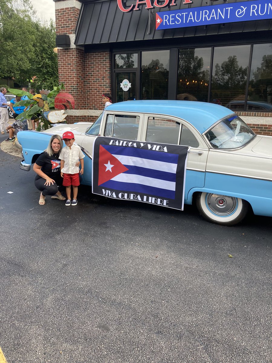 “They are not asking for lifting of the embargo, or for vaccines, or for any sort of aid. They are asking to be free.”

Wake Forest resident Andres Gonzalez grew up in Cuba, and spoke at today’s rally in solidarity with pro-democracy demonstrators in the country <a href="/ABC11_WTVD/">ABC11 EyewitnessNews</a>