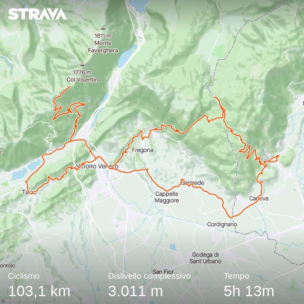 paneta1980's tweet photo. Saturday bike climb #colvisentin #tarzo #grottecaglieron #passolacrosetta #vittorioveneto #climb #mountain #bdc https://t.co/WaoWBgZXDQ