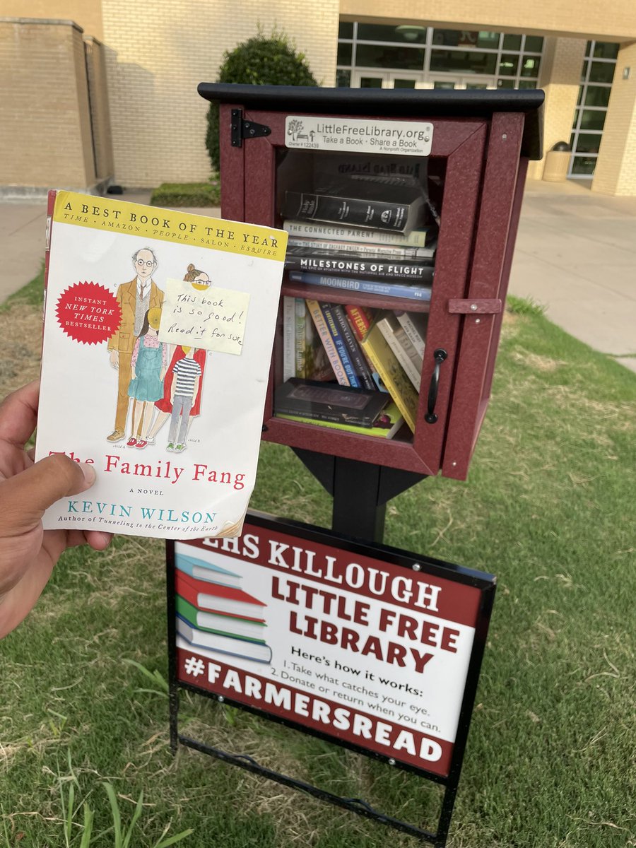 JerhettLee's tweet photo. Get your summer read on y’all! It’s not to late to get in some reading!
@LHSKillough @LewisvilleHS
#farmersread
#farmerup https://t.co/UWCEwyXaaS