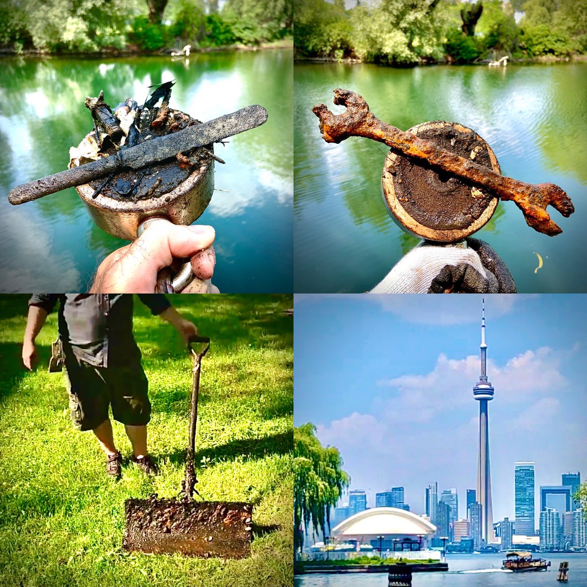 sludgepirates's tweet photo. New #magnetfishing #treasurehunting episode posted https://t.co/QbFQjsdv10.
#magnetfishingfinds #vintage #vintagefinds #tools #knife #goodtimes #new #newvideo #fishing #metaldetecting #toronto #torontolife #sludgepirates #treasurehunter https://t.co/XRK1ZGorIr