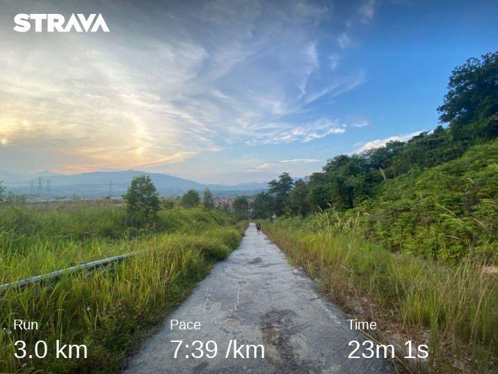 faezahana's tweet image. After a while, this view is mine🤍

Recovery run ✅ 

#part1 
#sihatpkp
#postlockdown