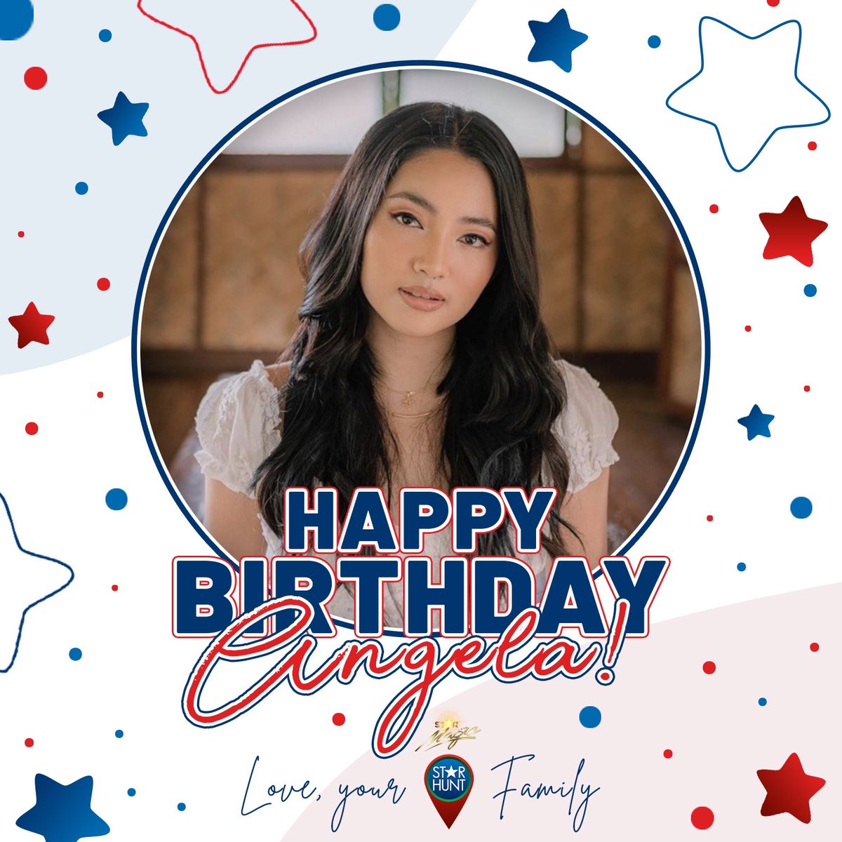 Happy birthday <a href="/iamangelatungol/">Angela Tungol</a>!🥳 Always keep on shining!💫

Love, your Star Hunt family✨