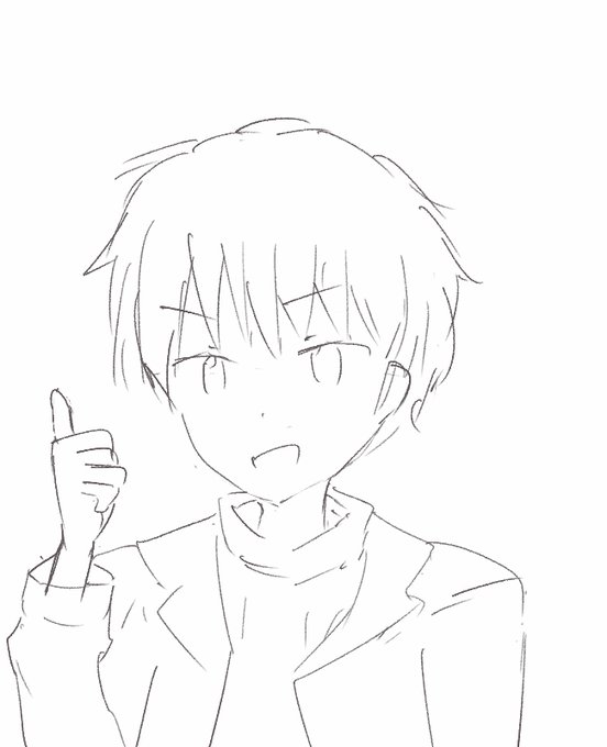 イケメン描いたったwwwww 